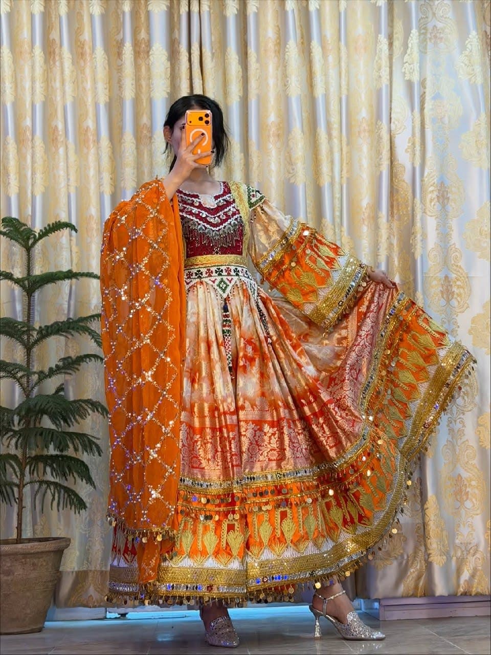 Afghani Dress — handmade Afghan dress