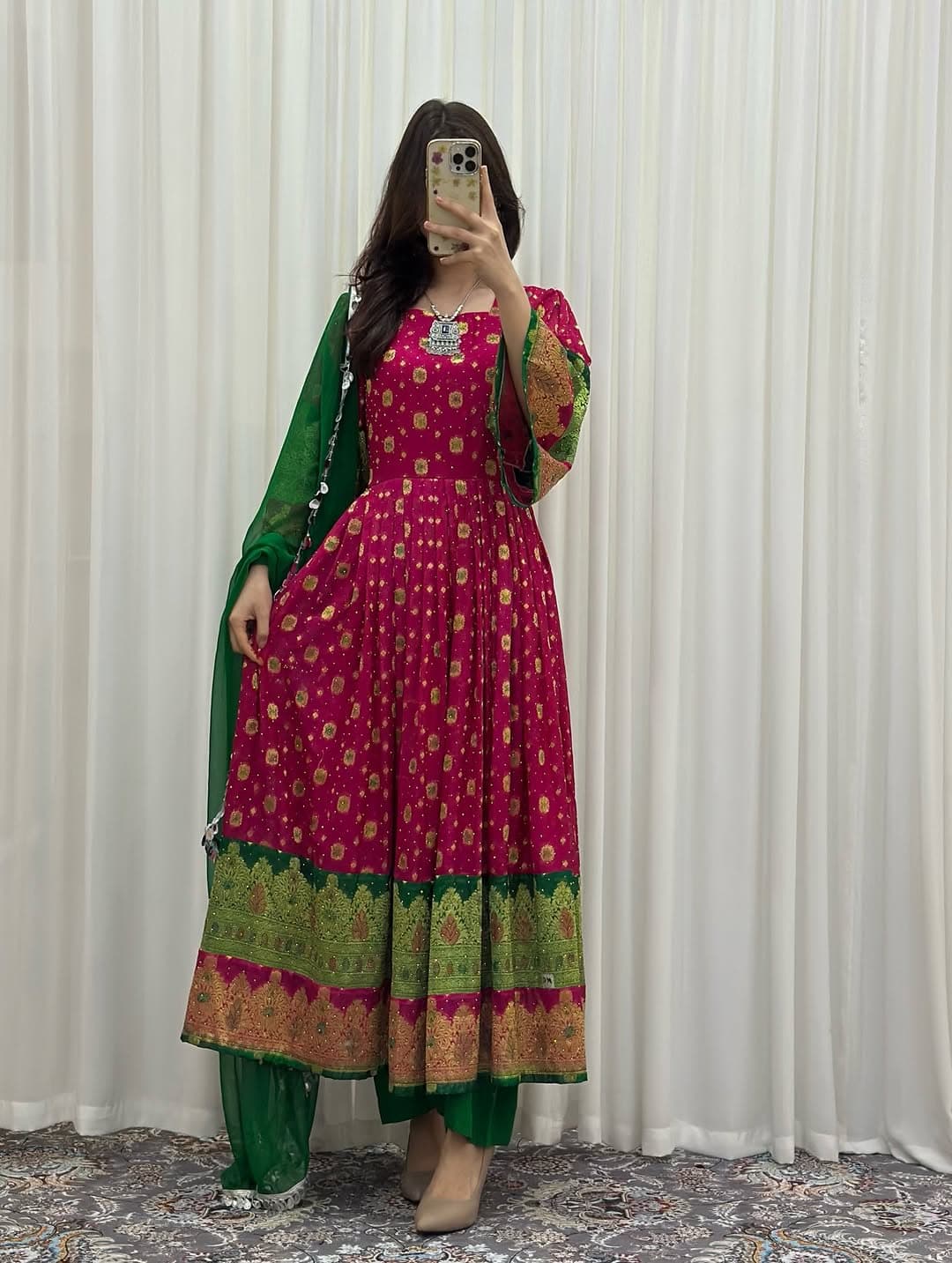 afghani kleid |Afghan fashion — handmade Afghan dress