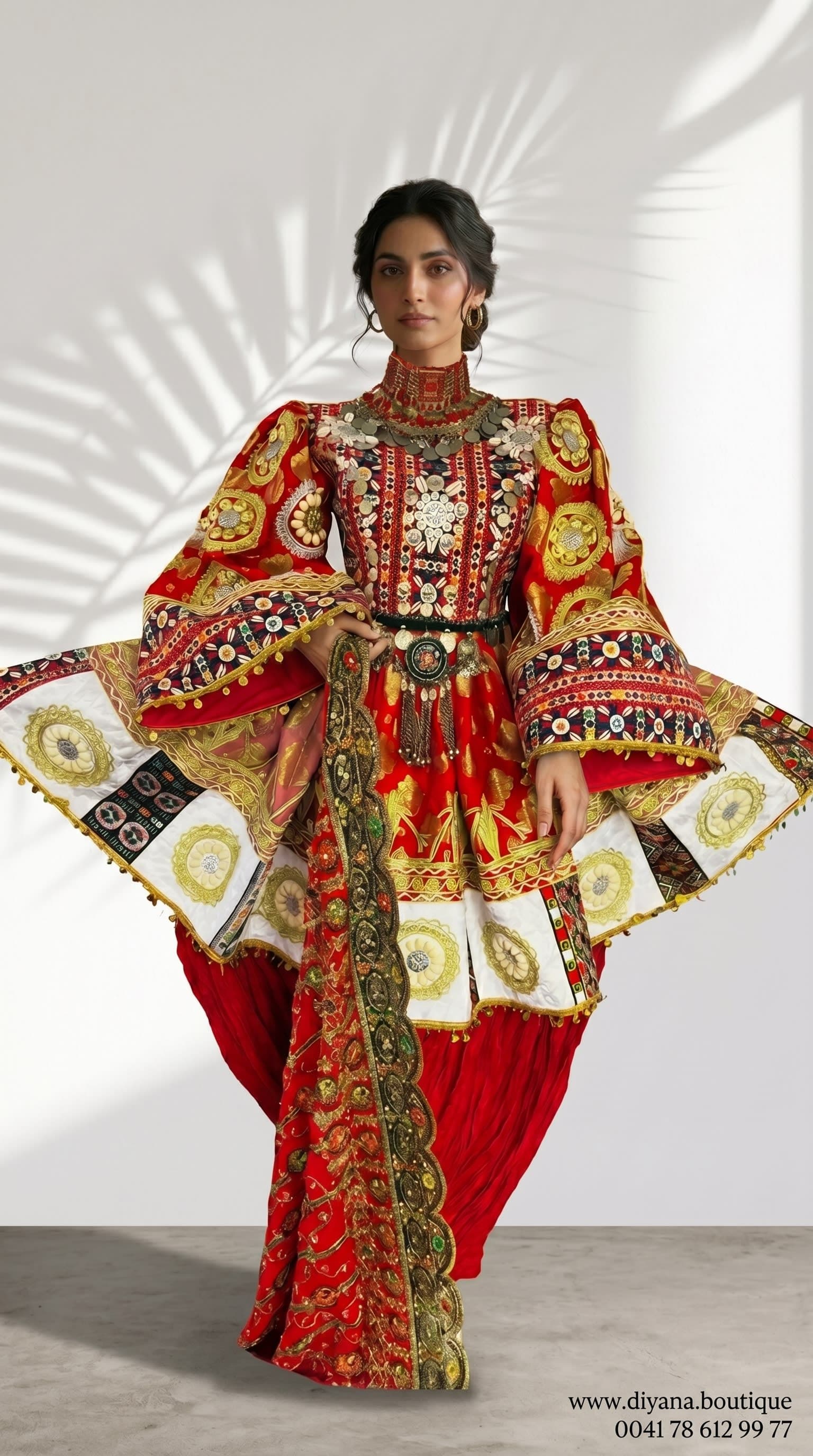 afghani dress Bridal Frock Traditional Elegance for Special Occasions XL designed with intricate embroidery and luxurious details that celebrate Afghan culture. Green Afghan dress , Place